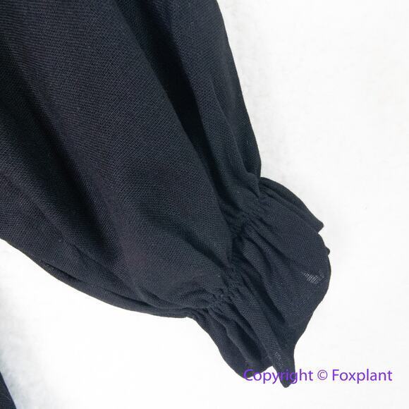 New! Eloquii black Linen Maxi Day Dress,‎ size 14/16 - Picture 7 of 16